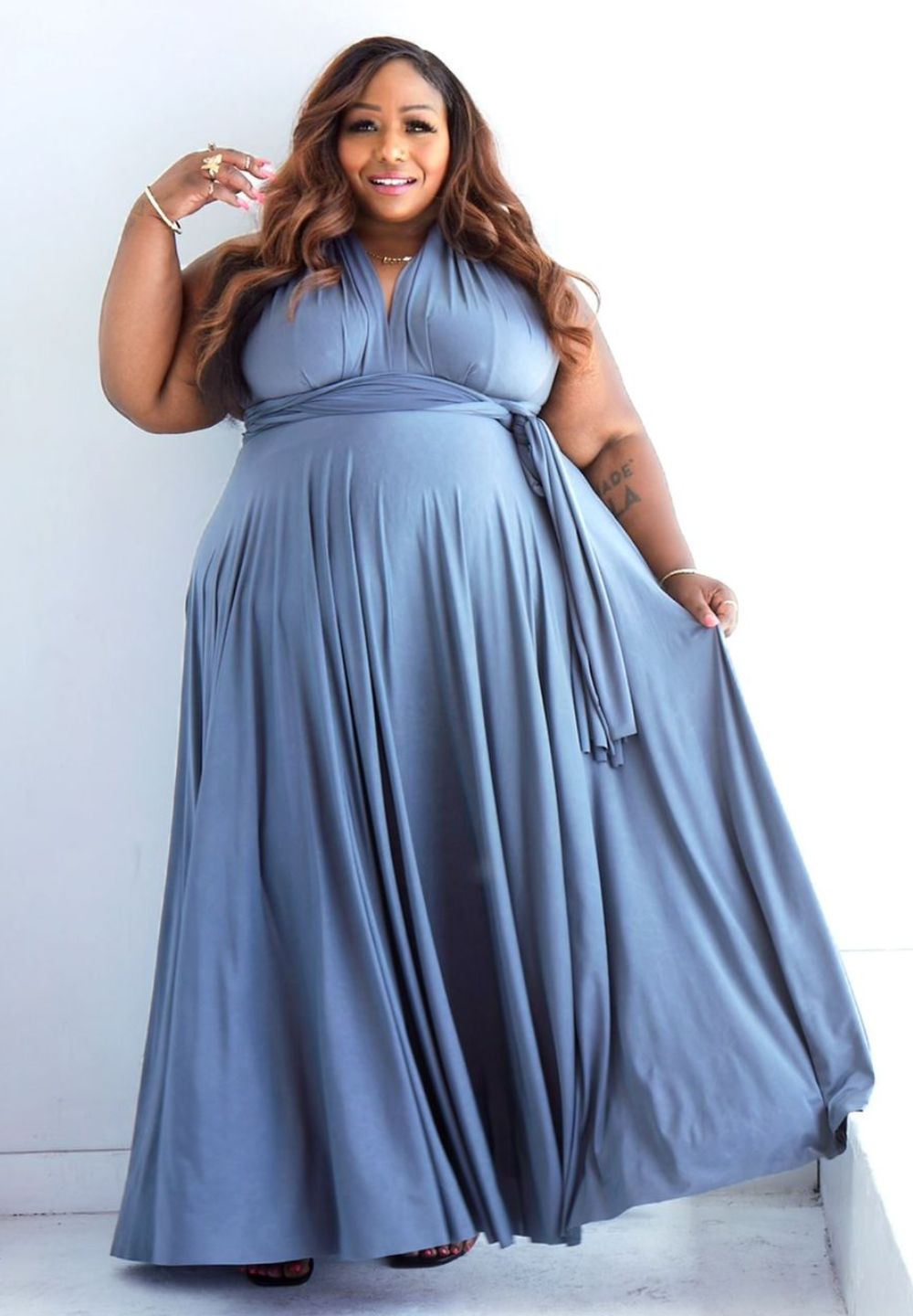 Women's Plus Size Tops | Eternity Maxi Dress | SWAK Designs Women's Plus Size Tops | Eternity Maxi Dress | SWAK Designs