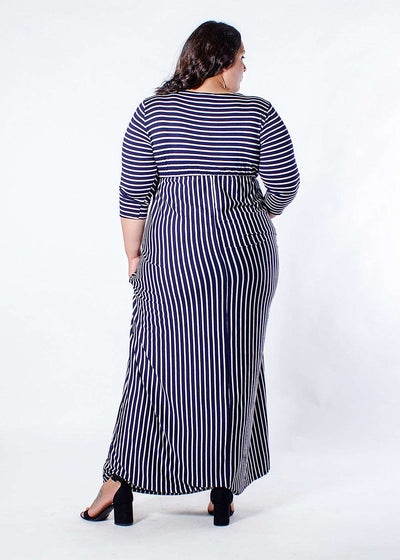Lois Maxi Dress Stripe
