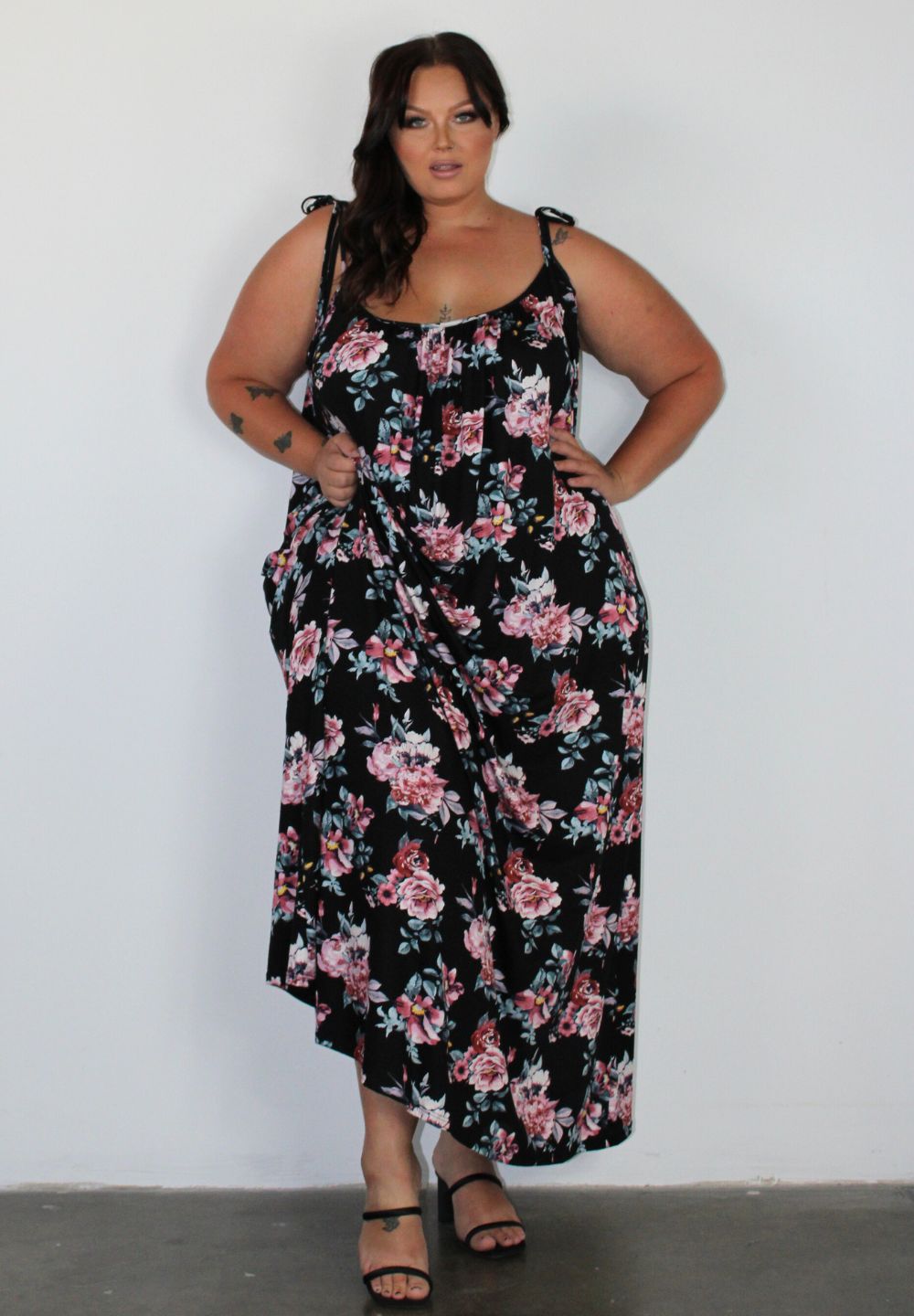 Women's Plus Size Tops | Pretty Cami Maxi Dress