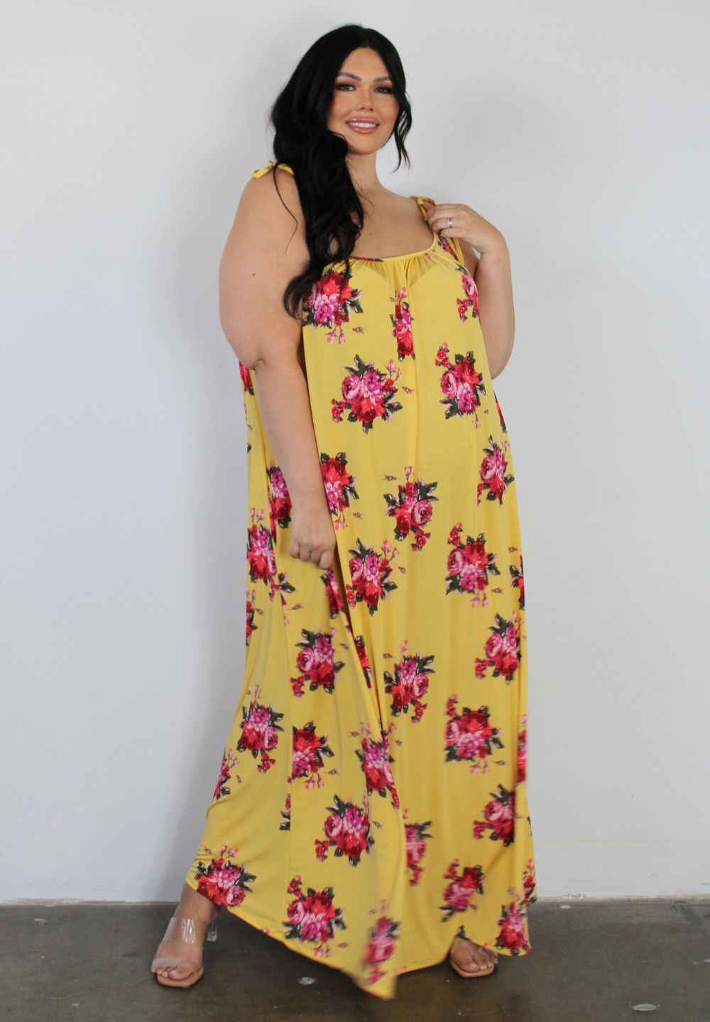 Women's Plus Size Tops | Pretty Cami Maxi Dress
