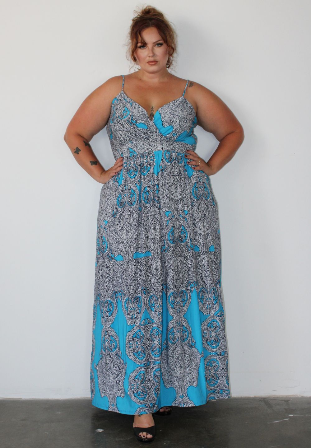 Women's Plus Size Dress | Celia Pocket Dress | SWAK Designs