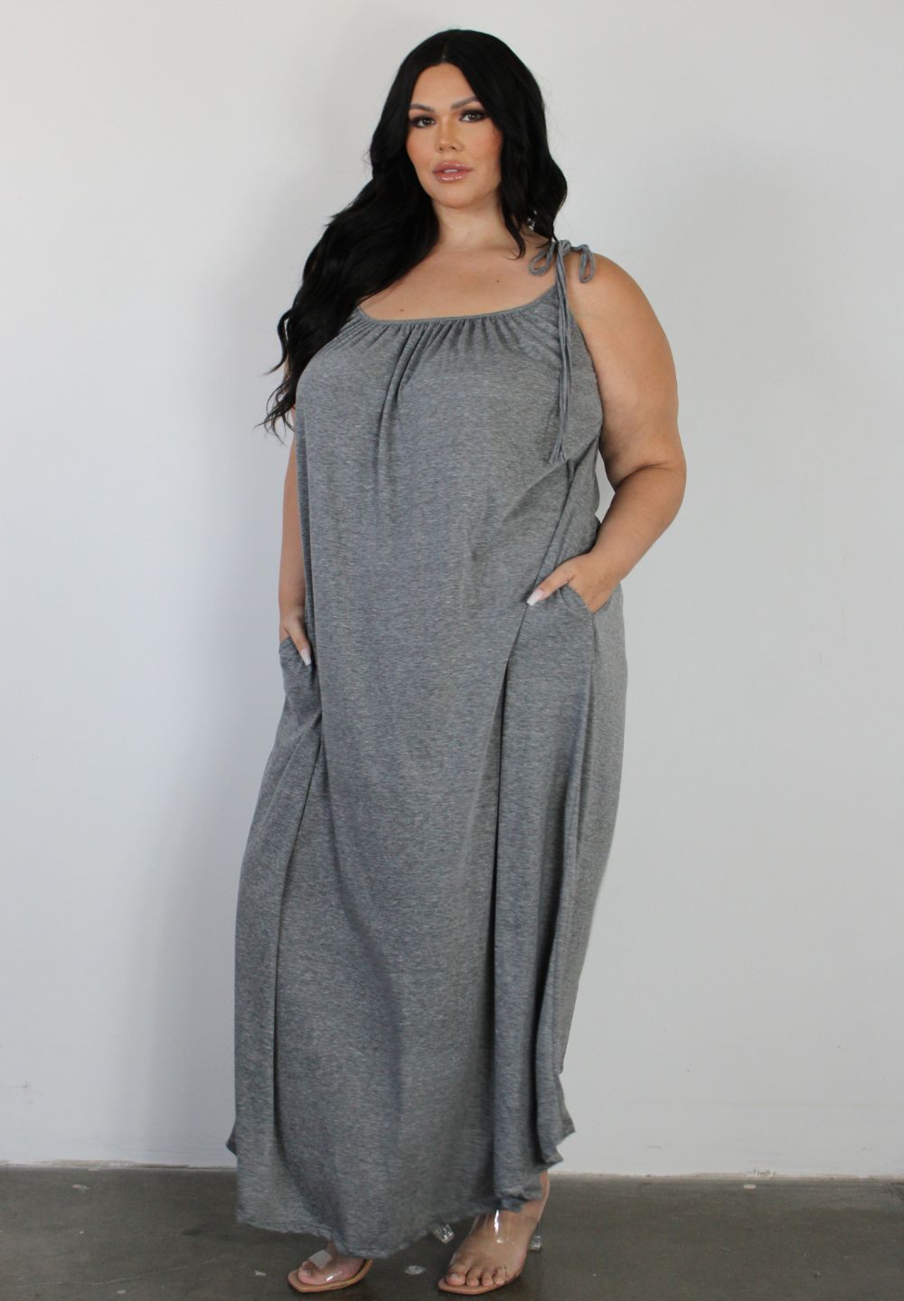 Women's Plus Size Tops | Pretty Cami Maxi Dress