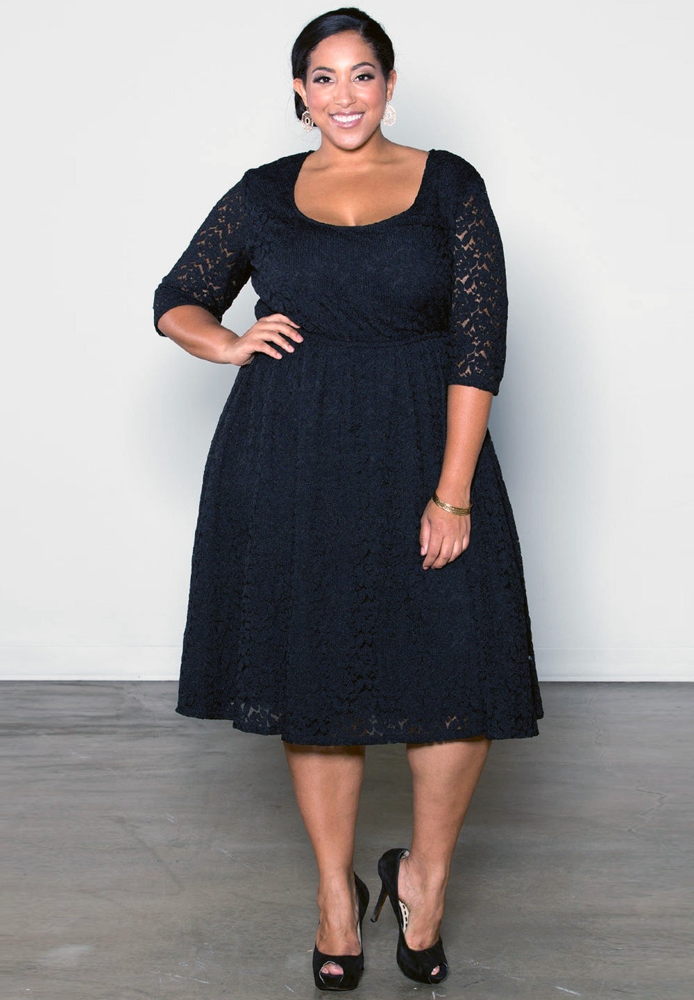 plus size black lace dresses Lovely Plus Size Dress | Harlow Lace Dress