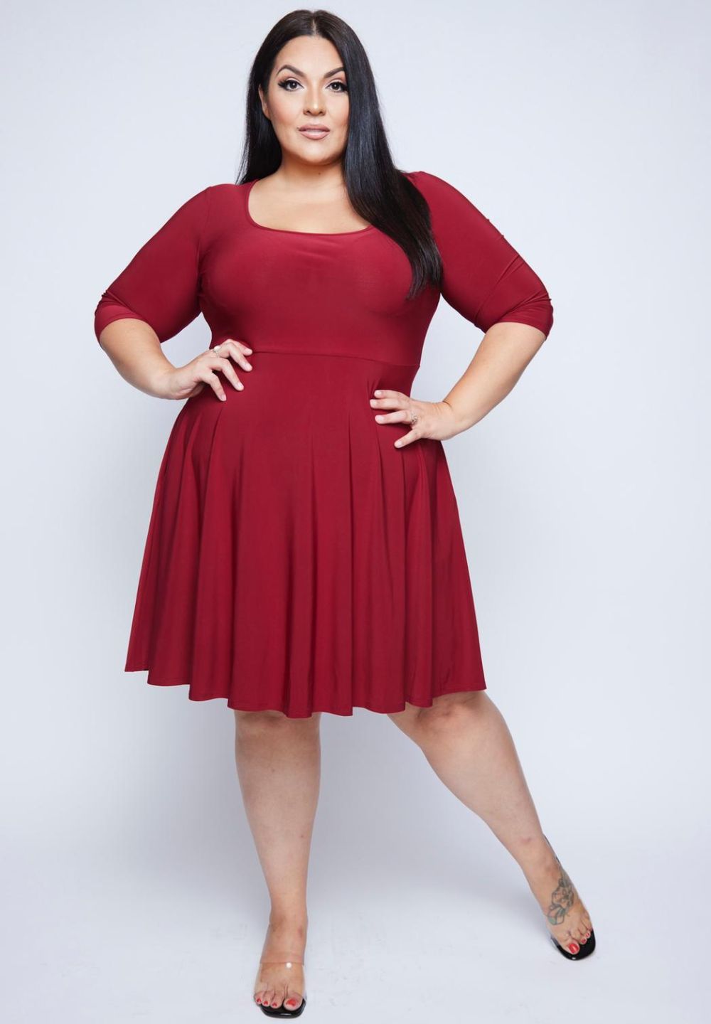Women's Plus Size Tops | Mary Skater Dress