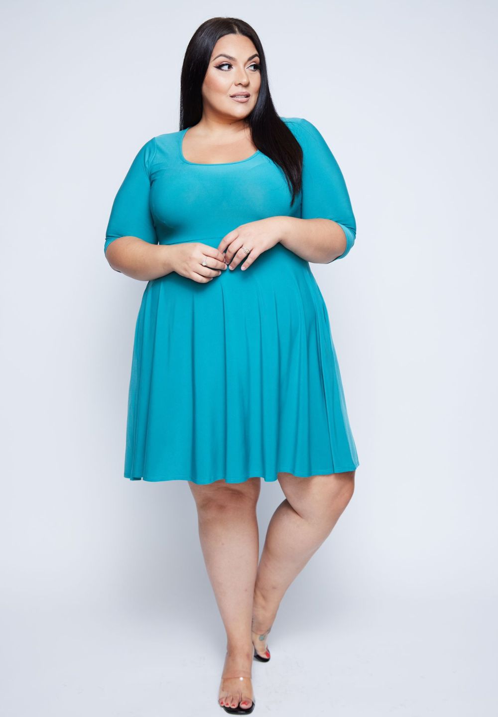 Women's Plus Size Tops | Mary Skater Dress | SWAK Designs Women's Plus Size Tops | Mary Skater Dress | SWAK Designs