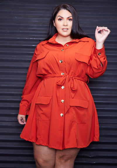 Charly Trench Dress