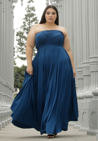 Women's Plus Size Tops | Eternity Maxi Dress | SWAK Designs